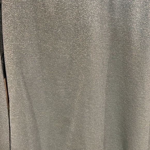 Liz Claiborne Sparkly sea foam green long sleeve top size large - Picture 3 of 10